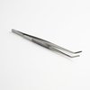 Excel Blades 6" Fine Curved Point Tweezers, Precision Stainless Steel Tweezers 12pk 30415